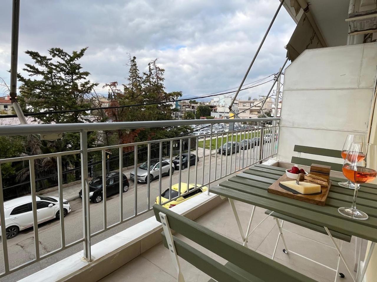 אתונה Marousi Cozy Apartment מראה חיצוני תמונה